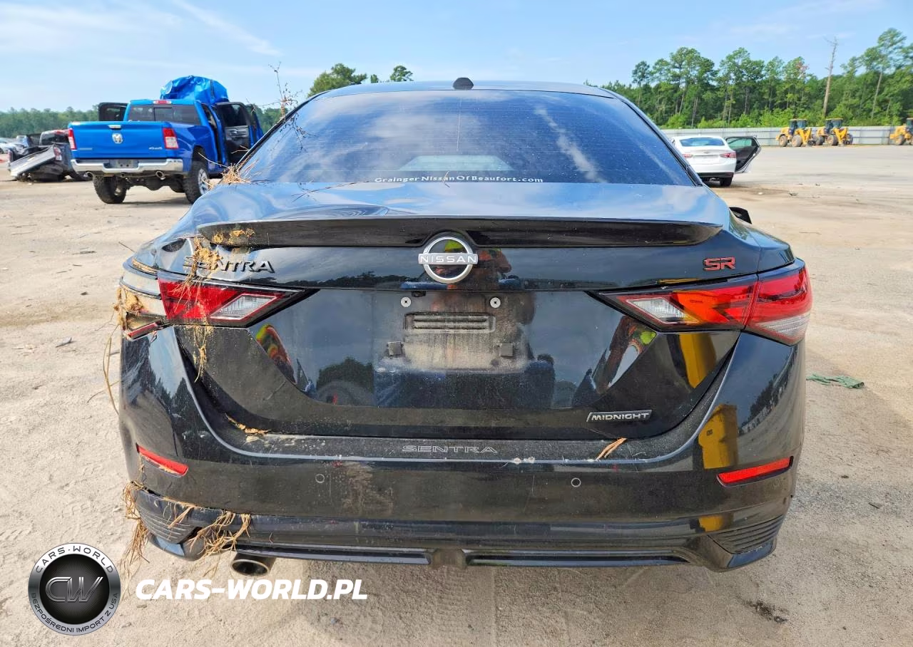 2025 Nissan Sentra Sr VIN:3N1AB8DV6SY349002 - 6