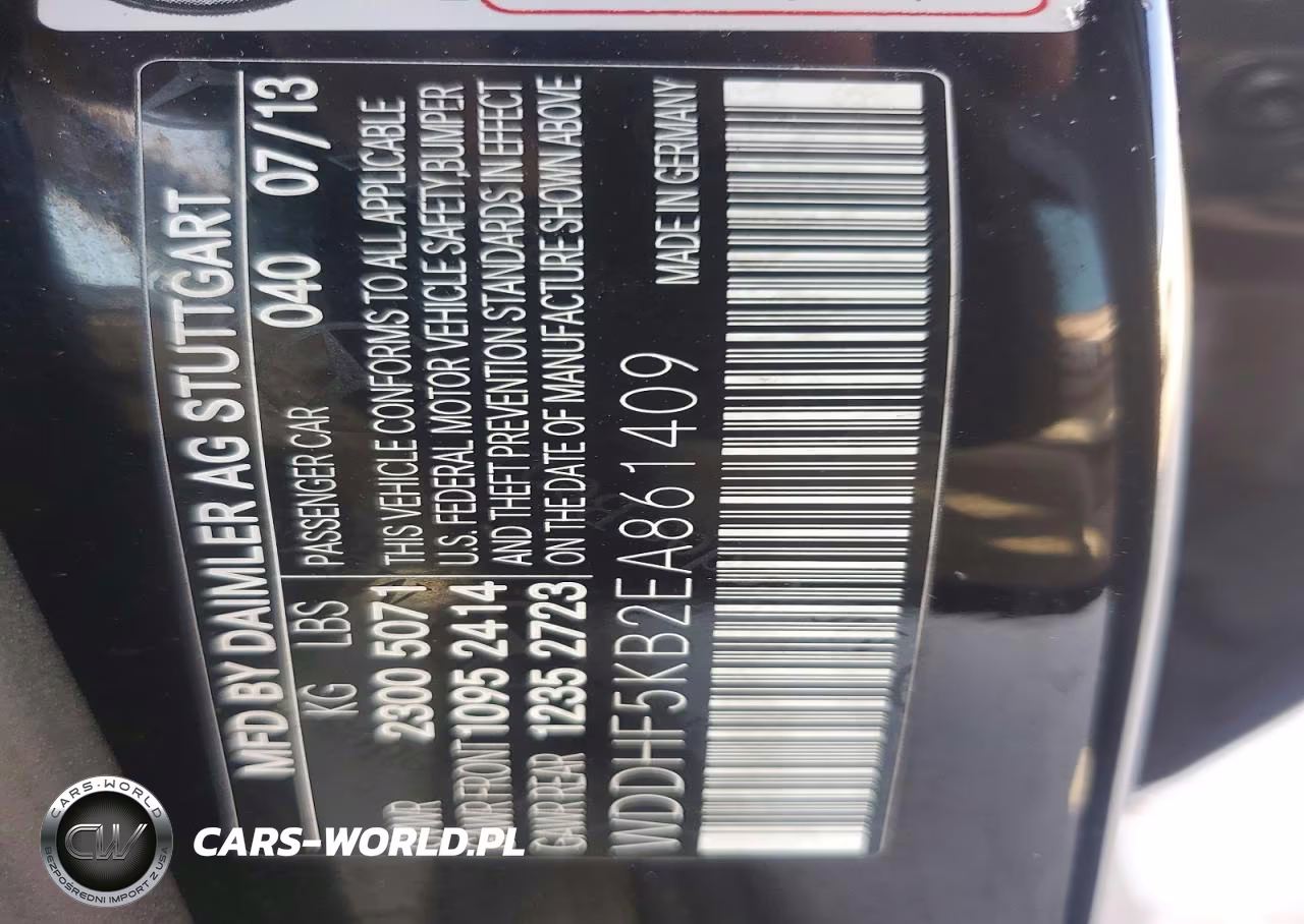 2014 Mercedes-Benz E 350 VIN:WDDHF5KB2EA861409 - 12