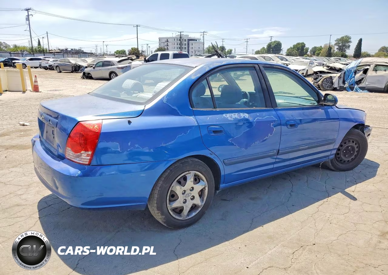 2004 Hyundai Elantra Gls VIN:KMHDN46D04U828273 - 3