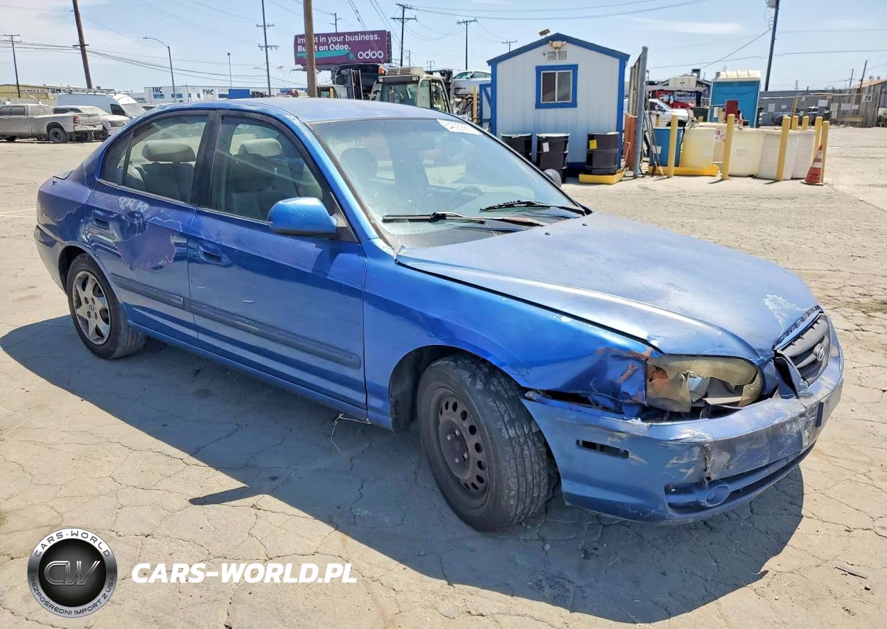 2004 Hyundai Elantra Gls VIN:KMHDN46D04U828273 - 4
