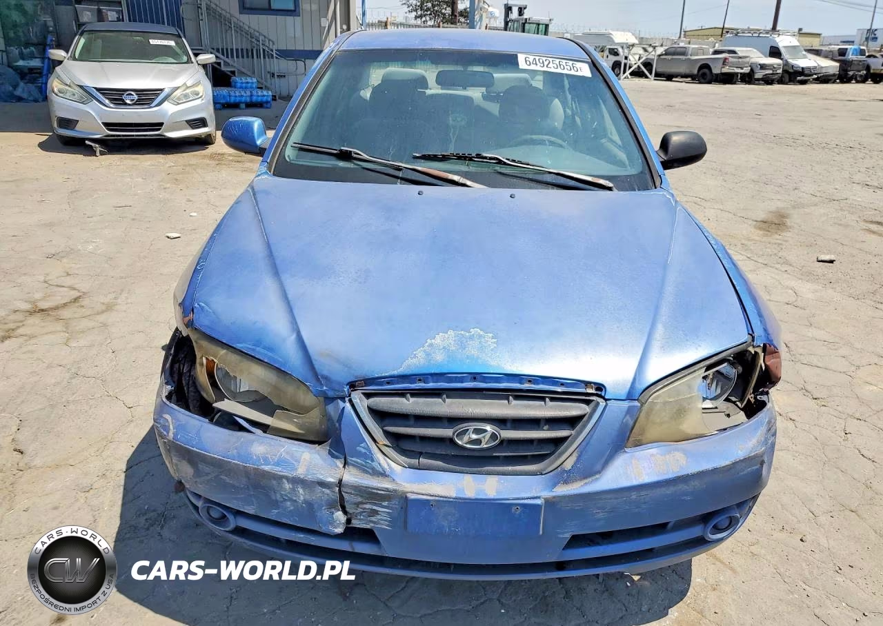 2004 Hyundai Elantra Gls VIN:KMHDN46D04U828273 - 5