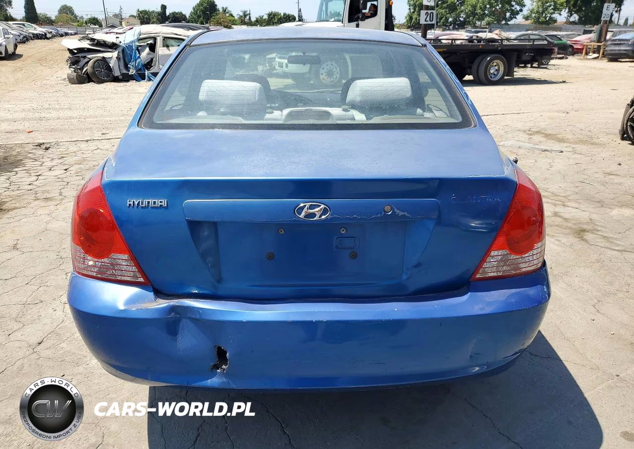 2004 Hyundai Elantra Gls VIN:KMHDN46D04U828273 - 6