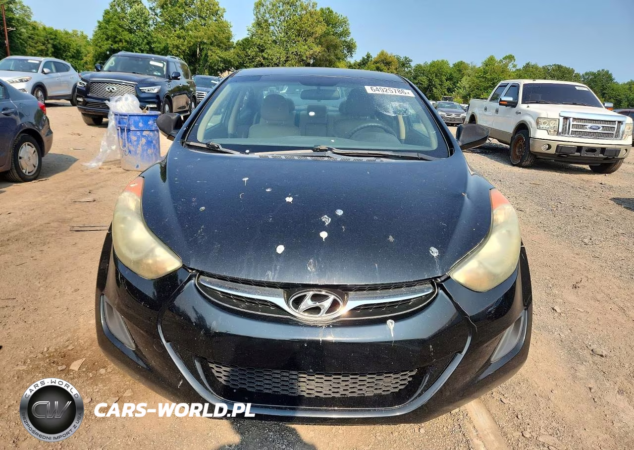 2011 Hyundai Elantra Gls VIN:5NPDH4AE1BH040489 - 5