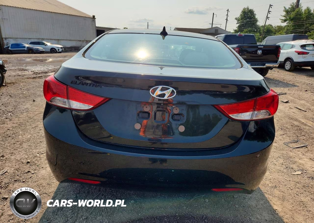 2011 Hyundai Elantra Gls VIN:5NPDH4AE1BH040489 - 6