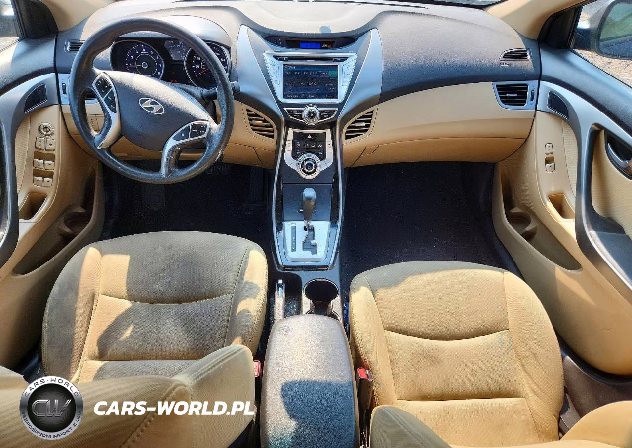 2011 Hyundai Elantra Gls VIN:5NPDH4AE1BH040489 - 8