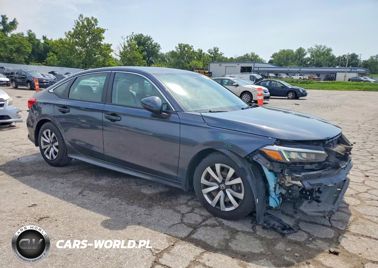 2022 Honda Civic Lx VIN:2HGFE2F25NH520652 - 4