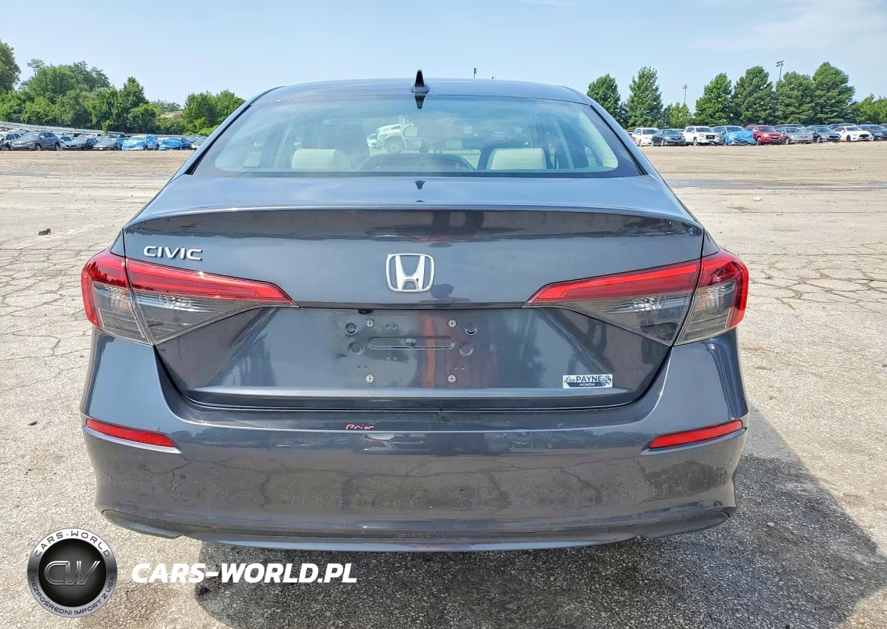 2022 Honda Civic Lx VIN:2HGFE2F25NH520652 - 6
