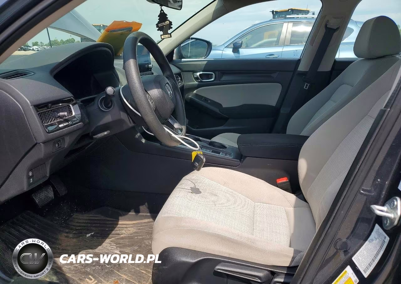 2022 Honda Civic Lx VIN:2HGFE2F25NH520652 - 7