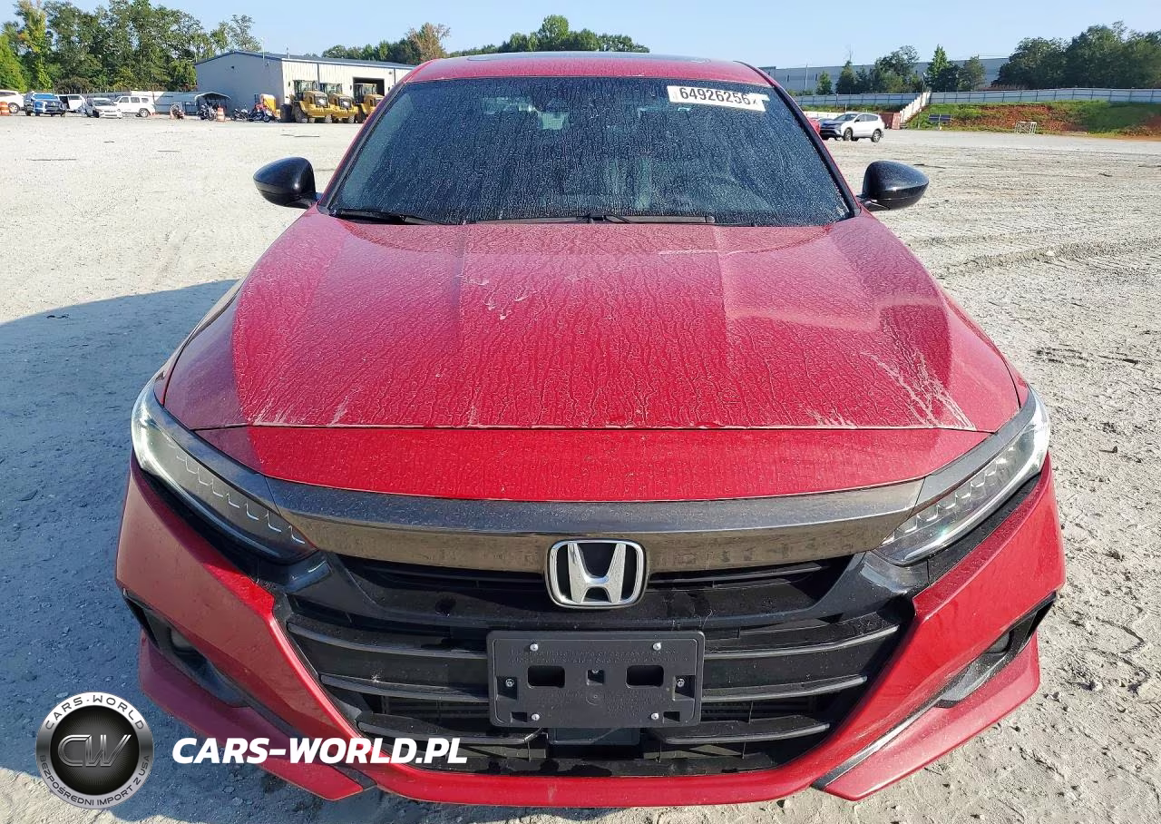 2021 Honda Accord Sport VIN:1HGCV2F38MA022468 - 5