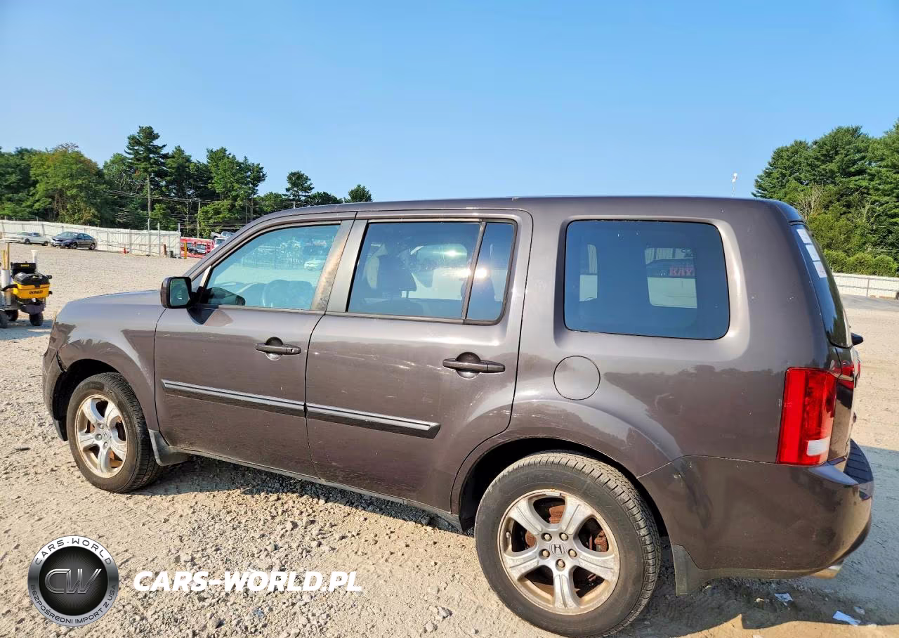 2013 Honda Pilot Ex VIN:5FNYF4H42DB020354 - 2