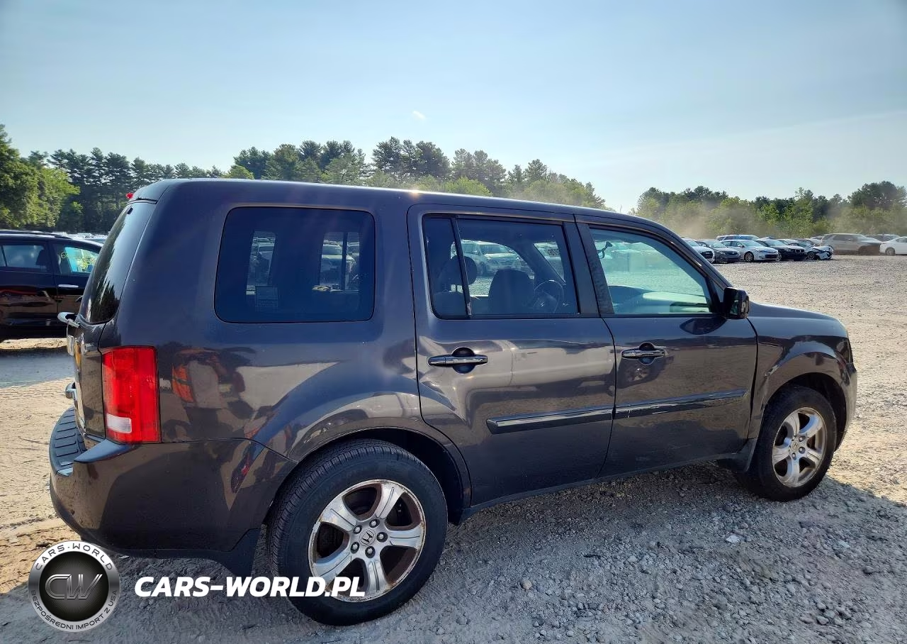 2013 Honda Pilot Ex VIN:5FNYF4H42DB020354 - 3