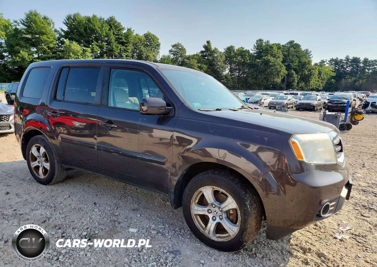 2013 Honda Pilot Ex VIN:5FNYF4H42DB020354 - 4