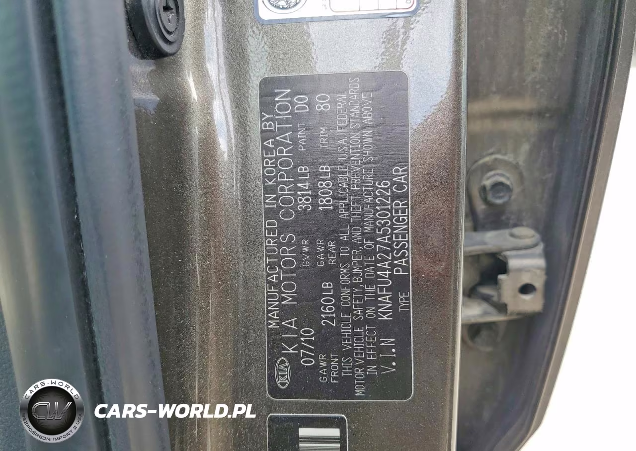 2010 Kia Forte Ex VIN:KNAFU4A27A5301226 - 12