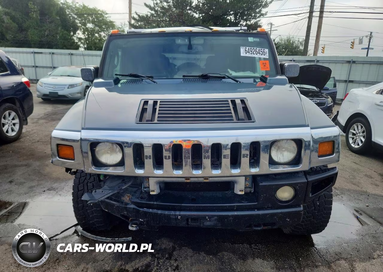 2005 Hummer H2 VIN:5GRGN23U35H128962 - 5