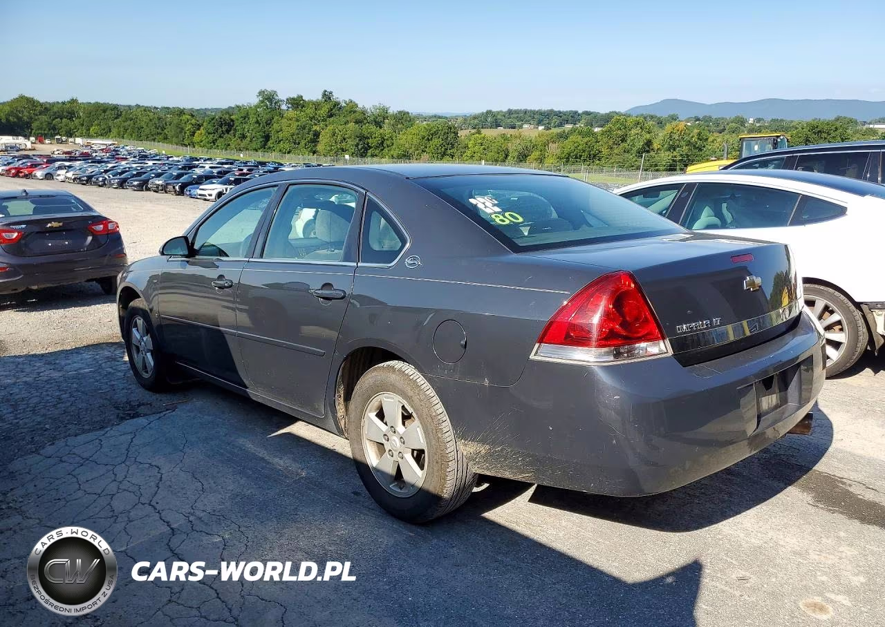 2008 Chevrolet Impala Lt VIN:2G1WT55N589181366 - 2