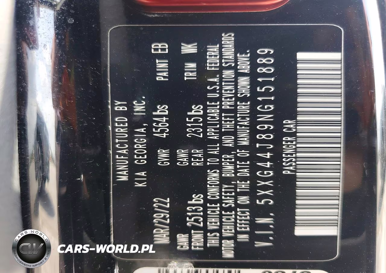 2022 Kia K5 Gt VIN:5XXG44J89NG151889 - 12