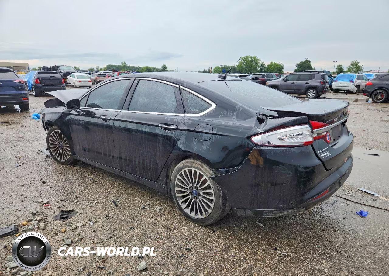 2017 Ford Fusion Se VIN:3FA6P0HD7HR331916 - 2