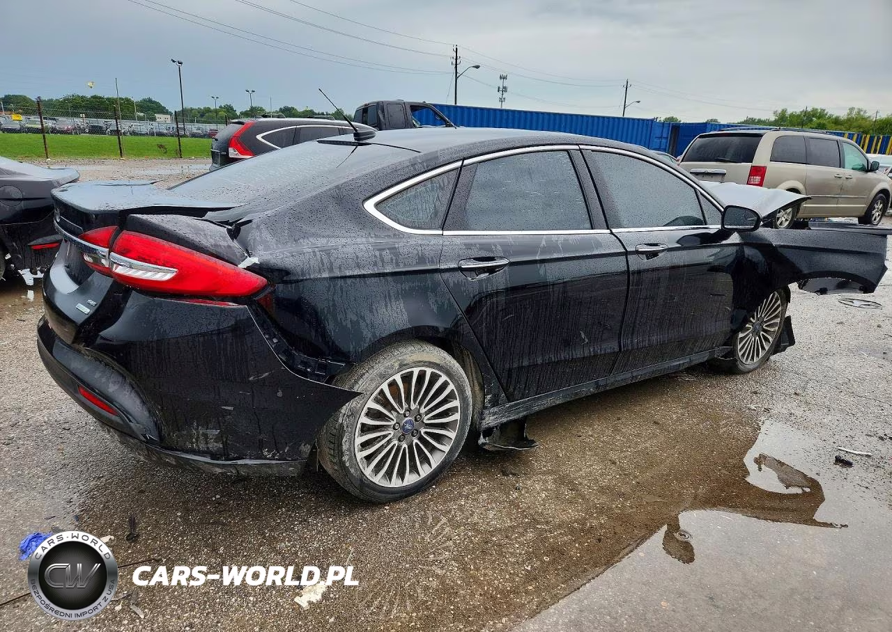 2017 Ford Fusion Se VIN:3FA6P0HD7HR331916 - 3