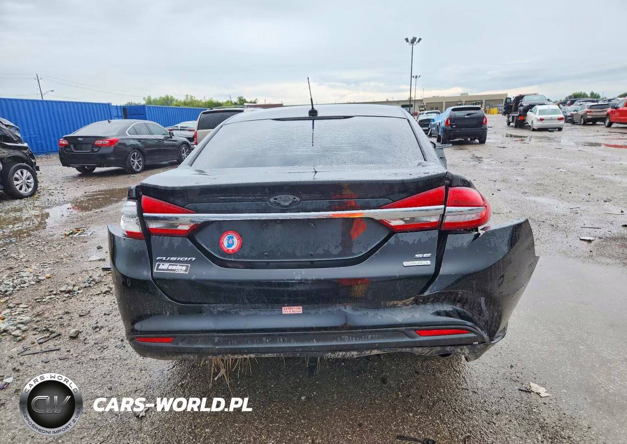 2017 Ford Fusion Se VIN:3FA6P0HD7HR331916 - 6