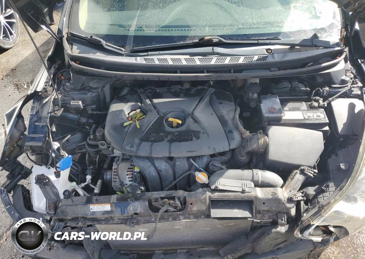 2012 Hyundai Elantra Gls VIN:5NPDH4AEXCH108693 - 11