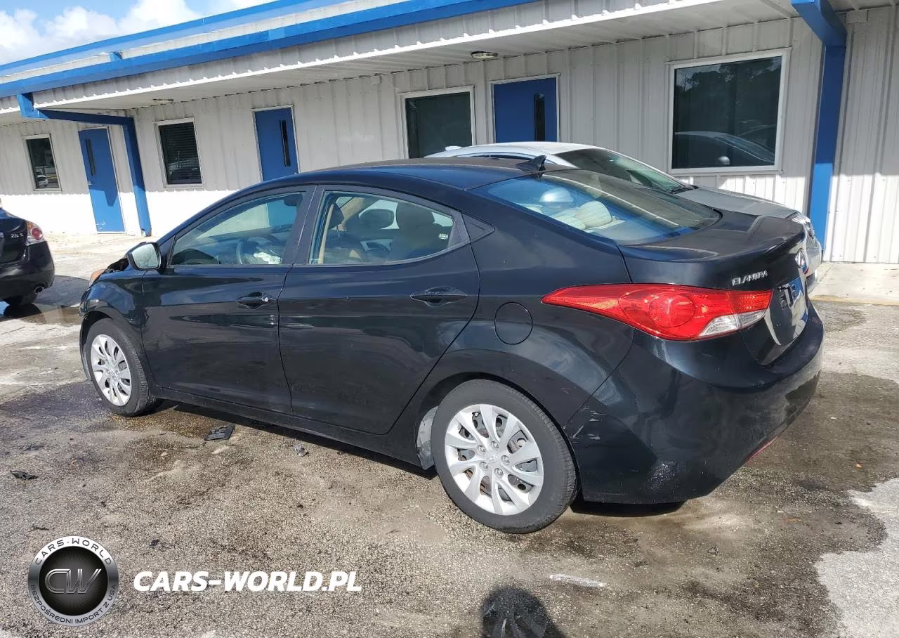 2012 Hyundai Elantra Gls VIN:5NPDH4AEXCH108693 - 2