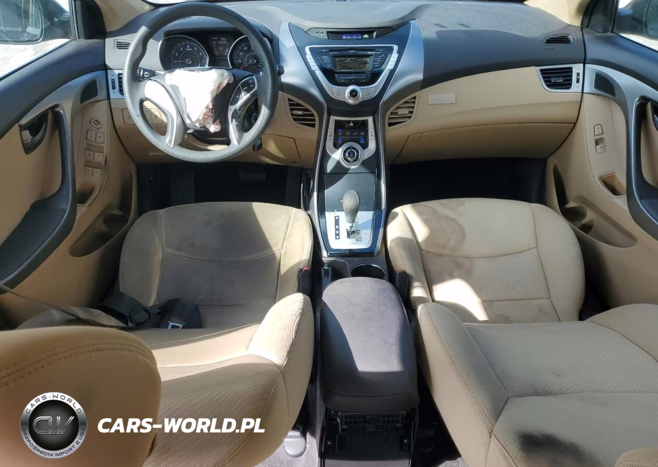 2012 Hyundai Elantra Gls VIN:5NPDH4AEXCH108693 - 8
