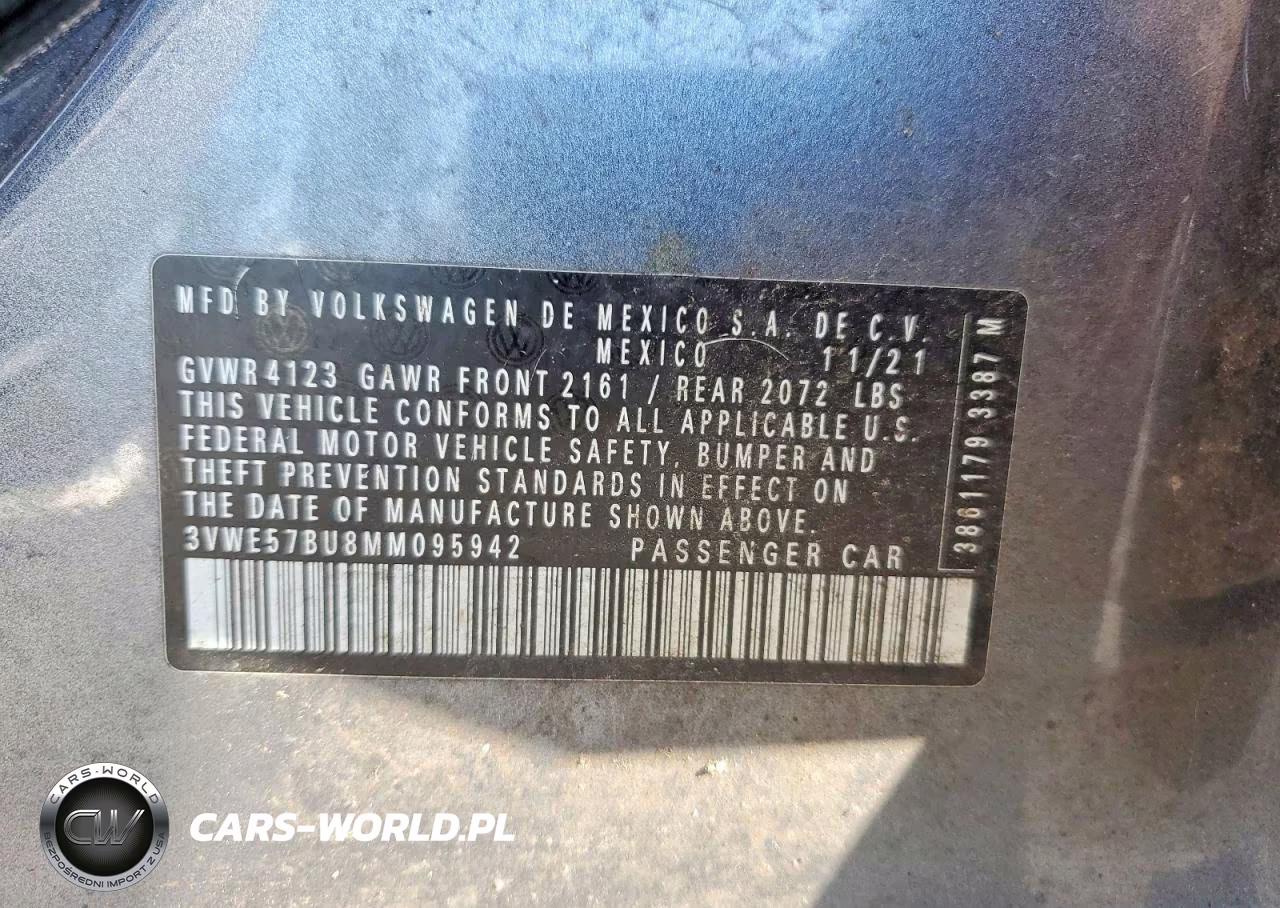2021 Volkswagen Jetta Sel VIN:3VWE57BU8MM095942 - 13