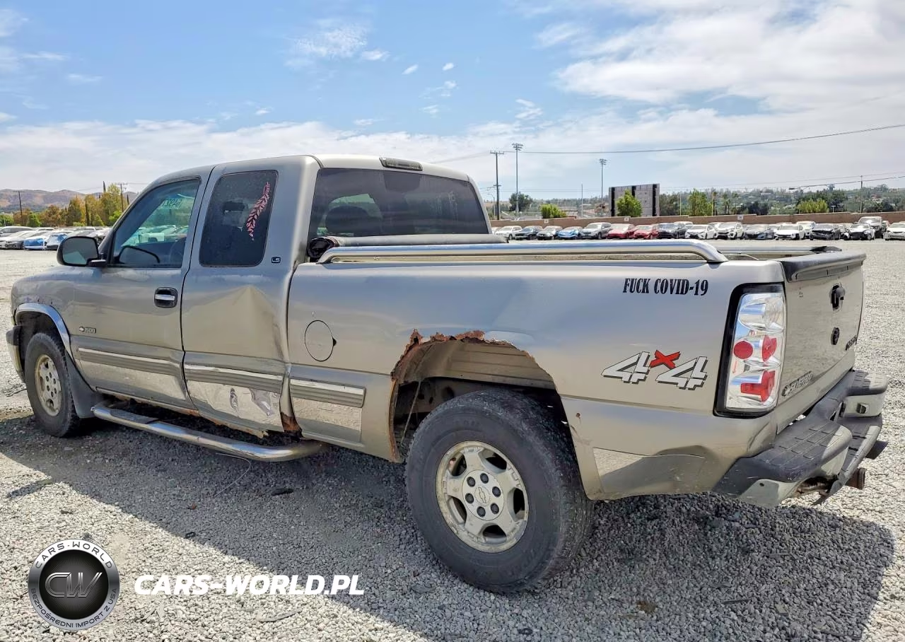 1999 Chevrolet Silverado K1500 VIN:2GCEK19T7X1200116 - 2