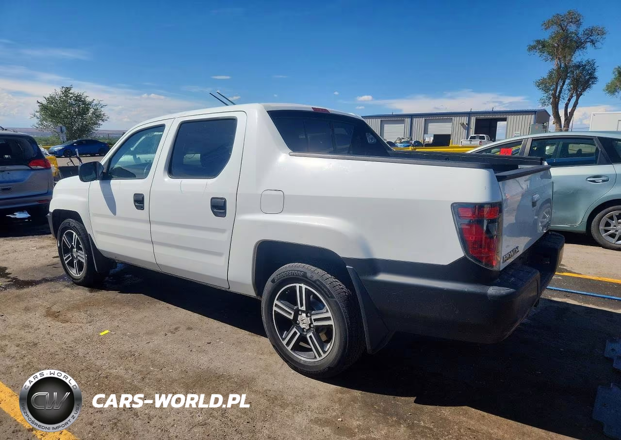 2014 Honda Ridgeline Sport VIN:5FPYK1F73EB009427 - 2