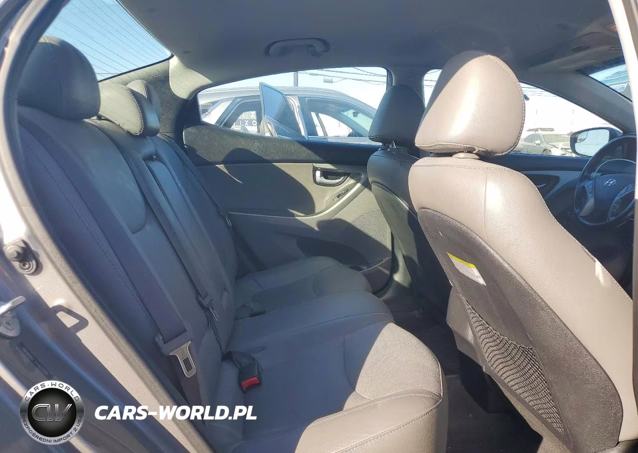 2014 Hyundai Elantra Limited VIN:5NPDH4AE2EH477390 - 10