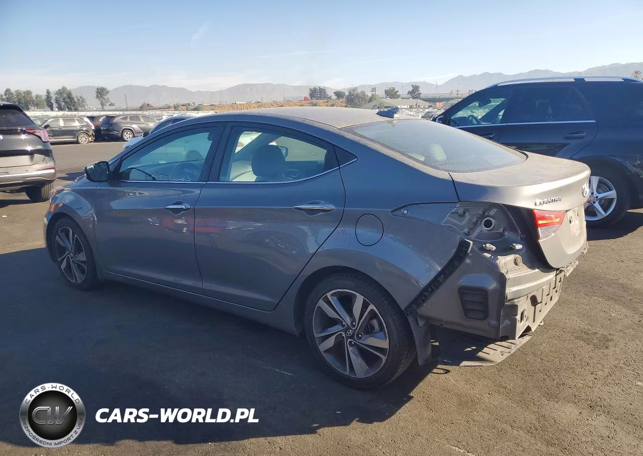 2014 Hyundai Elantra Limited VIN:5NPDH4AE2EH477390 - 2