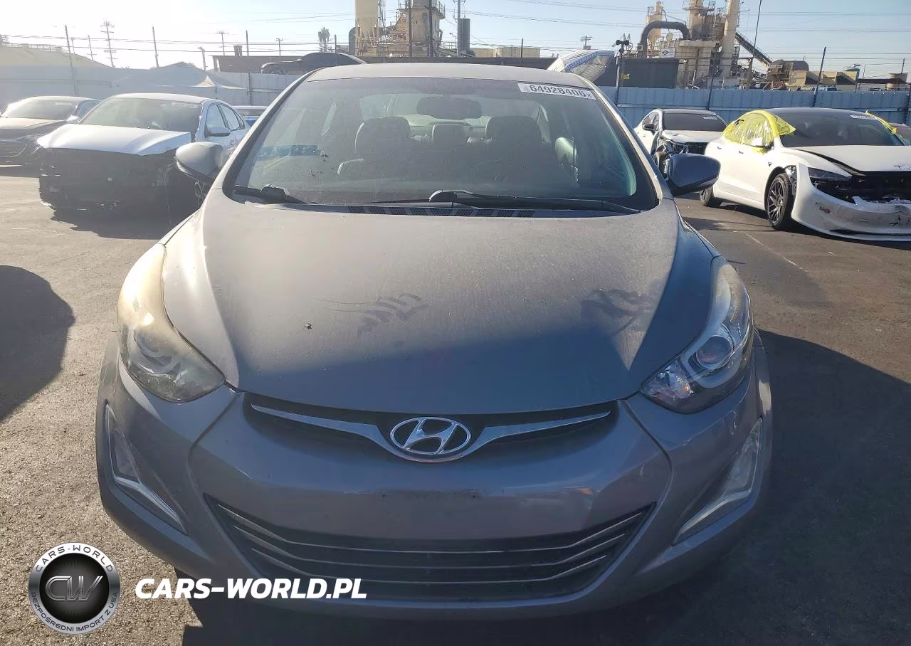 2014 Hyundai Elantra Limited VIN:5NPDH4AE2EH477390 - 5