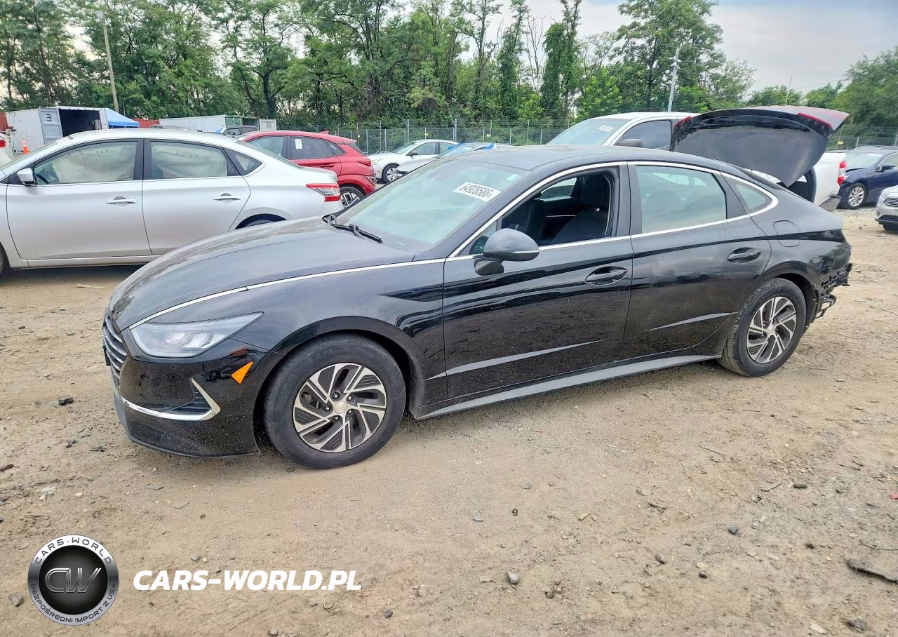 2021 Hyundai Sonata Hybrid Blue