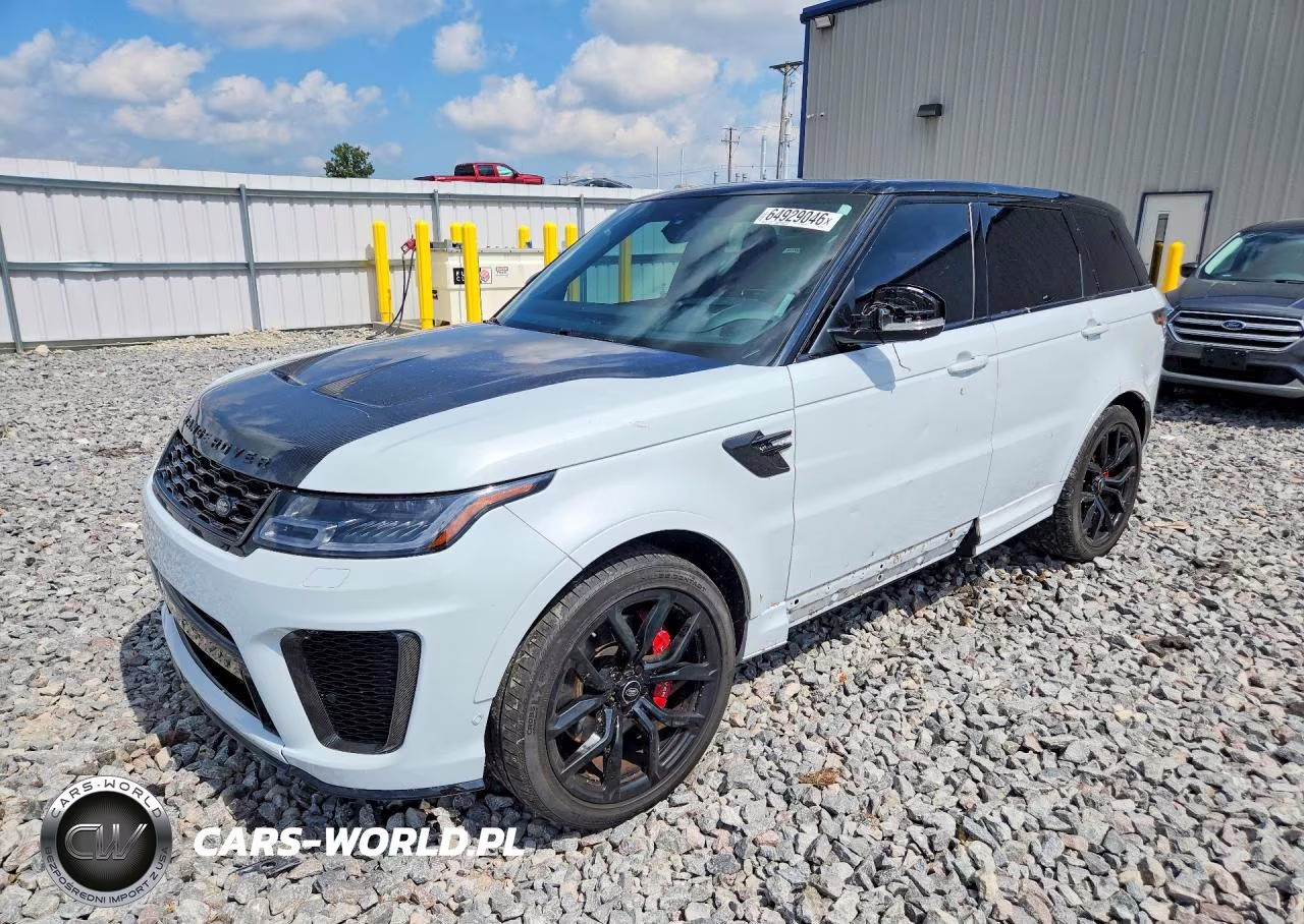 2021 Land Rover Range Rover Sport Svr VIN:SALWZ2RE9MA764691 - 1