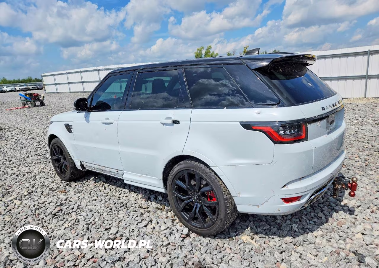 2021 Land Rover Range Rover Sport Svr VIN:SALWZ2RE9MA764691 - 2