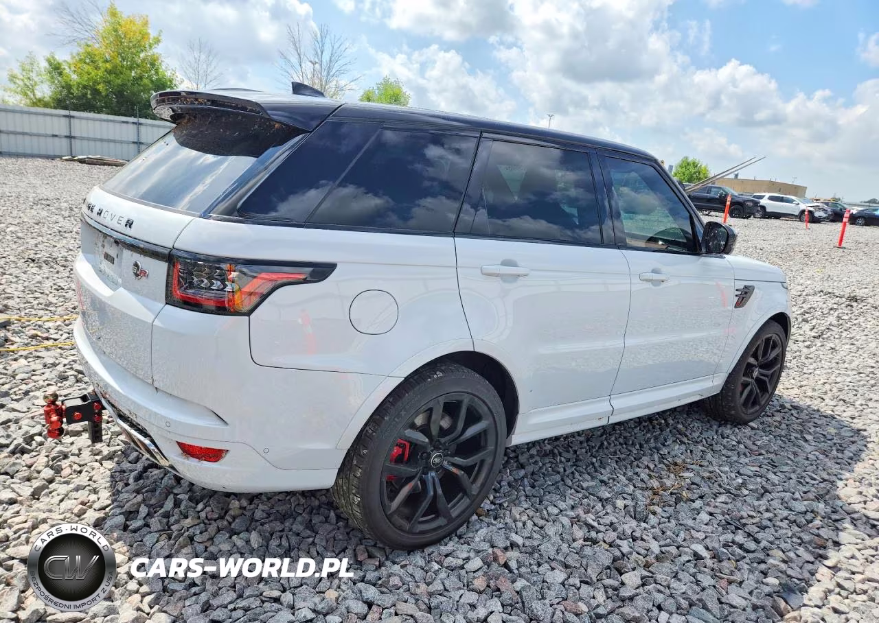 2021 Land Rover Range Rover Sport Svr VIN:SALWZ2RE9MA764691 - 3
