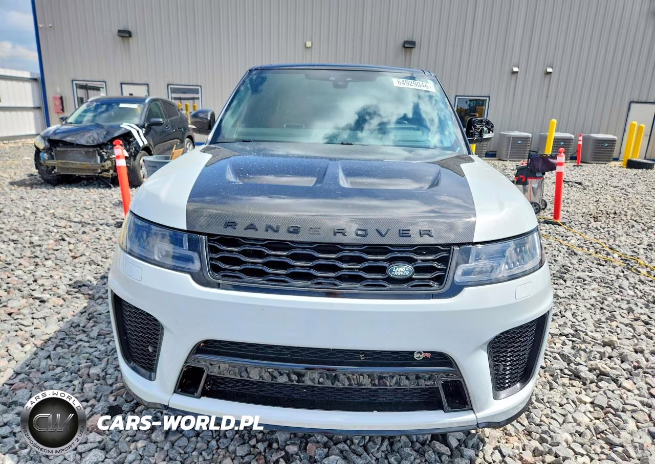 2021 Land Rover Range Rover Sport Svr VIN:SALWZ2RE9MA764691 - 5