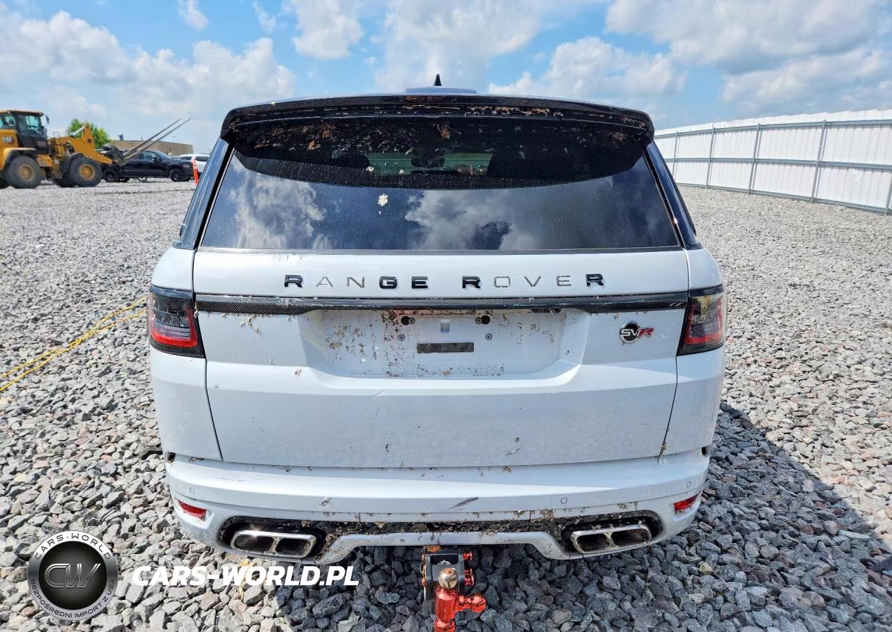2021 Land Rover Range Rover Sport Svr VIN:SALWZ2RE9MA764691 - 6