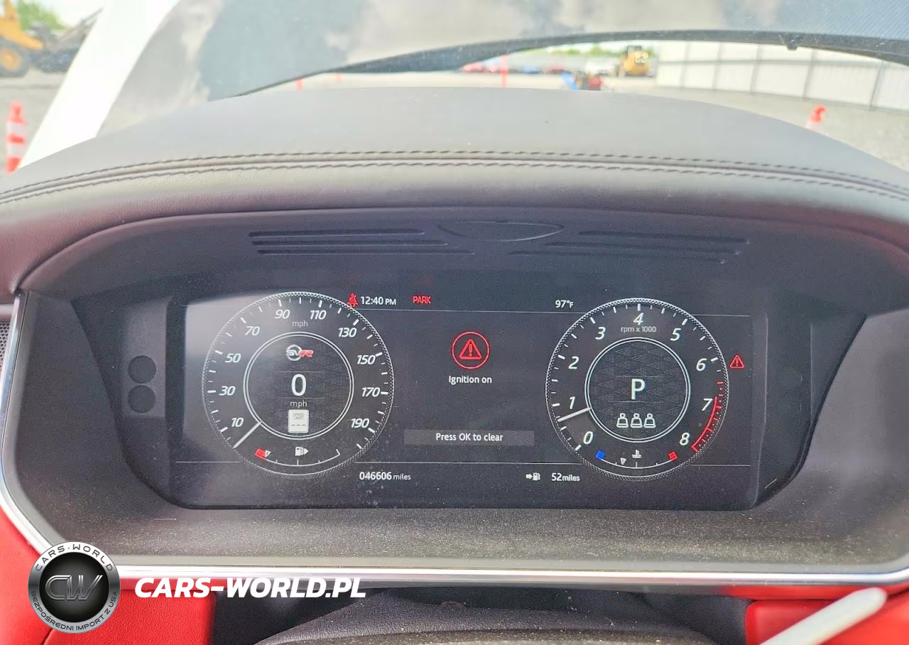2021 Land Rover Range Rover Sport Svr VIN:SALWZ2RE9MA764691 - 9