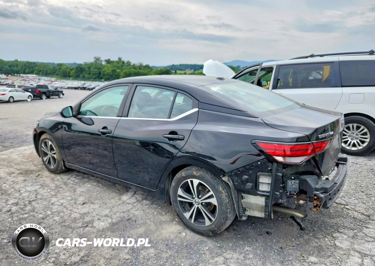 2022 Nissan Sentra Sv VIN:3N1AB8CVXNY298044 - 2