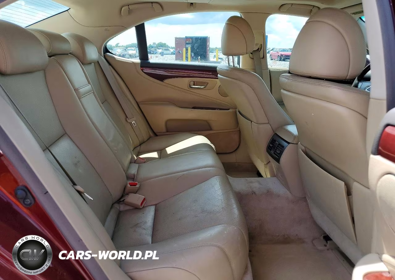 2007 Lexus Ls 460 VIN:JTHBL46F775051784 - 10