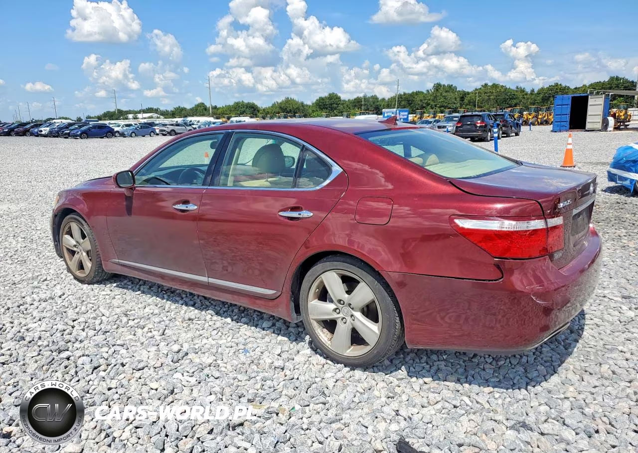 2007 Lexus Ls 460 VIN:JTHBL46F775051784 - 2
