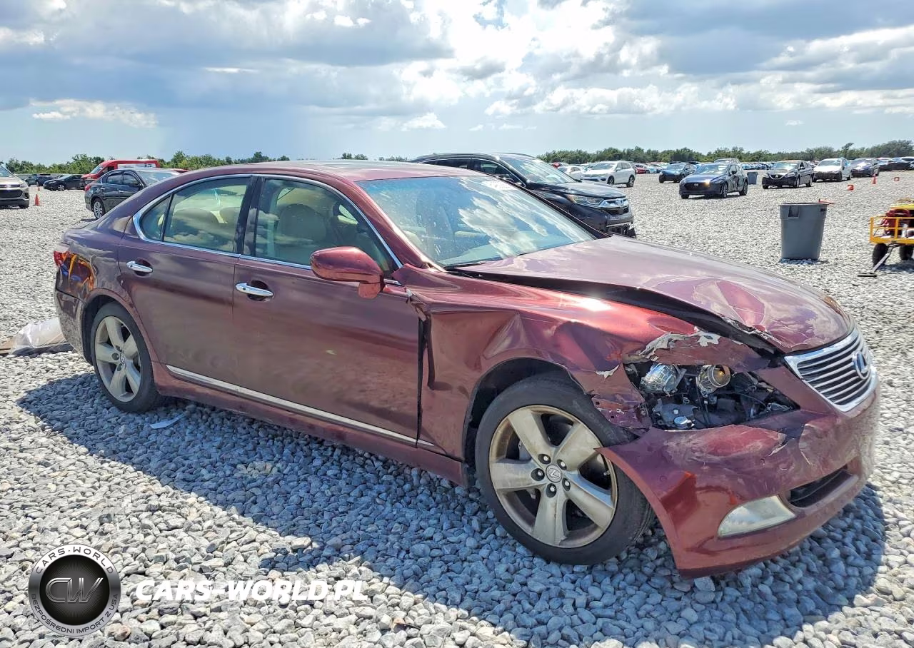 2007 Lexus Ls 460 VIN:JTHBL46F775051784 - 4