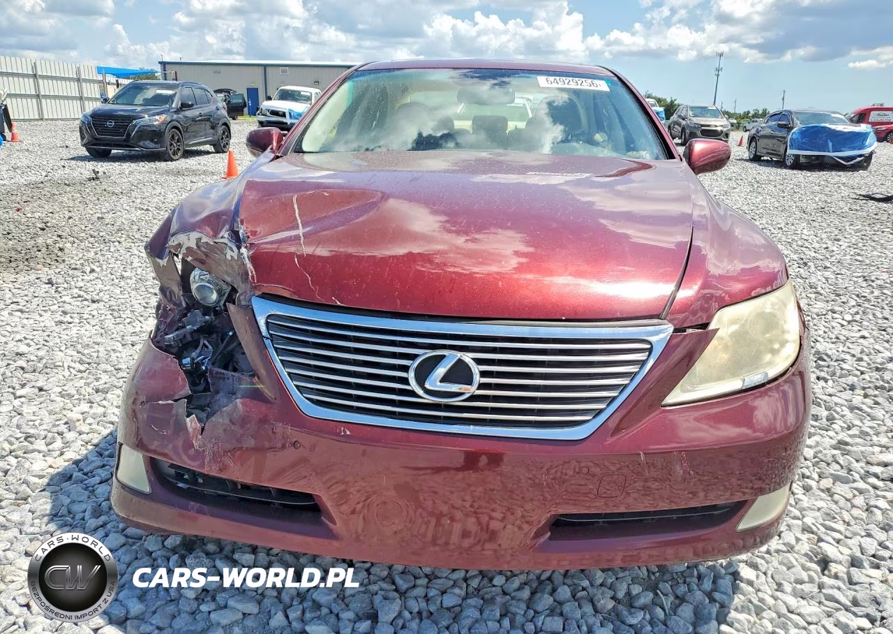 2007 Lexus Ls 460 VIN:JTHBL46F775051784 - 5