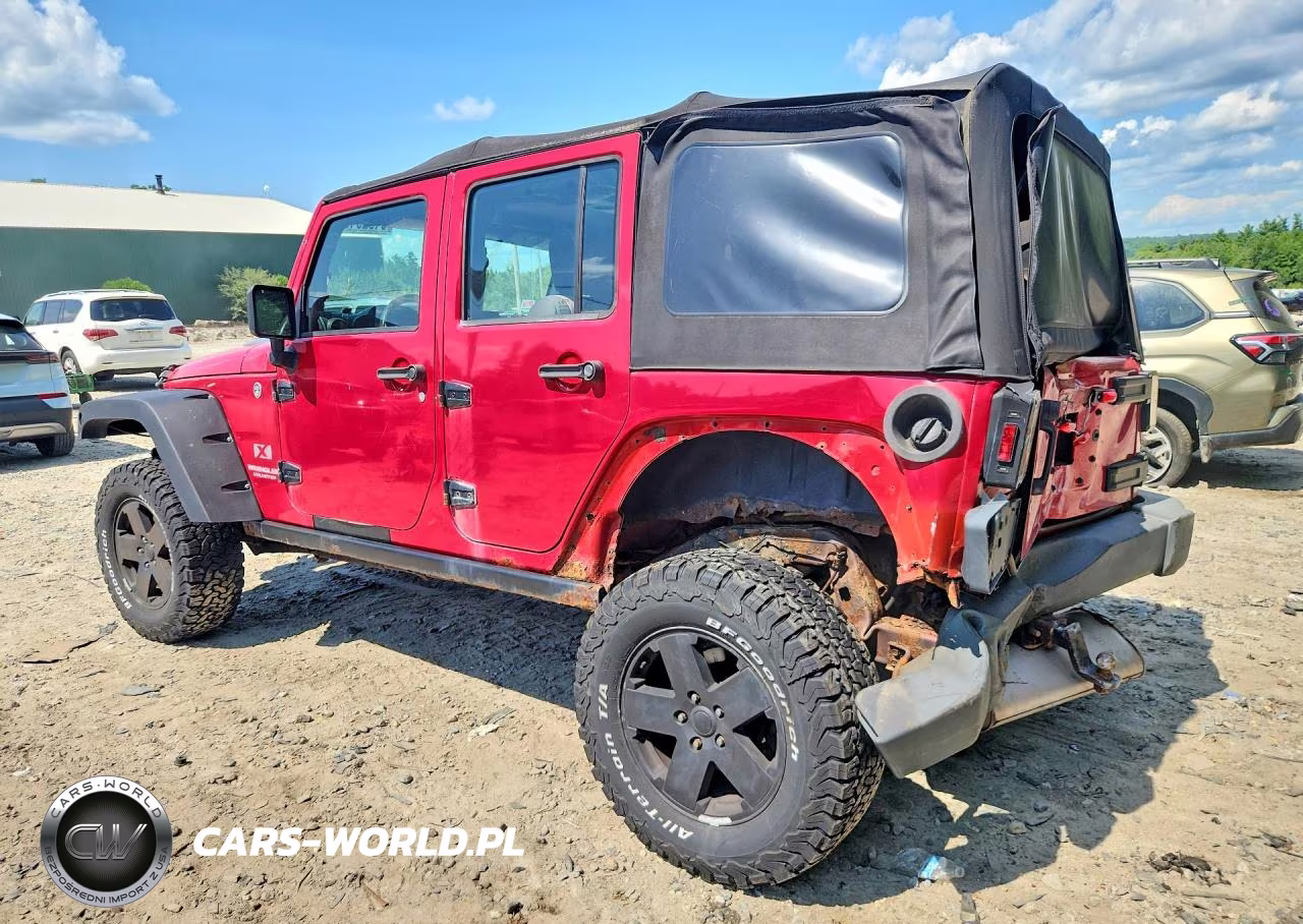 2008 Jeep Wrangler Unlimited X VIN:1J4GA391X8L644280 - 2