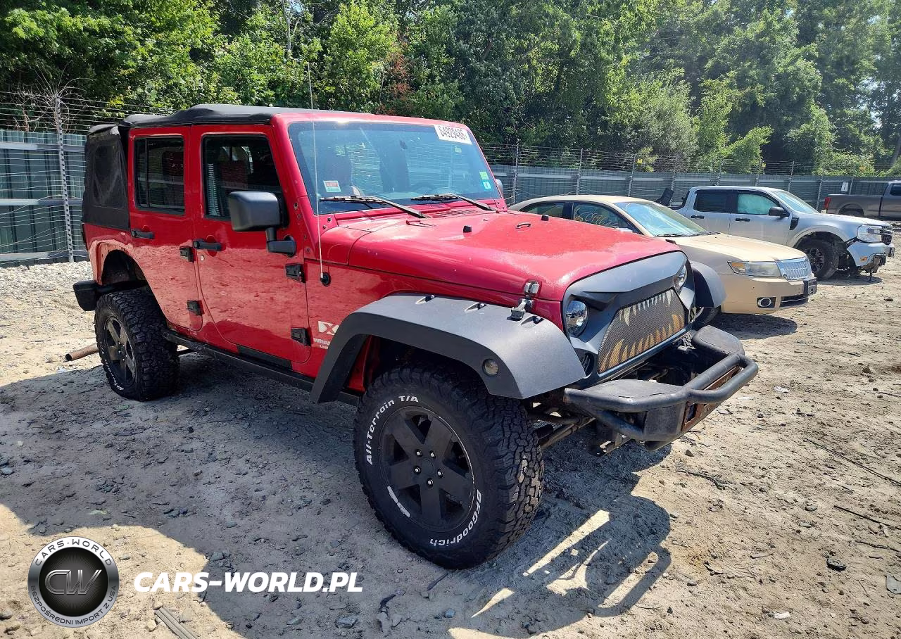2008 Jeep Wrangler Unlimited X VIN:1J4GA391X8L644280 - 4