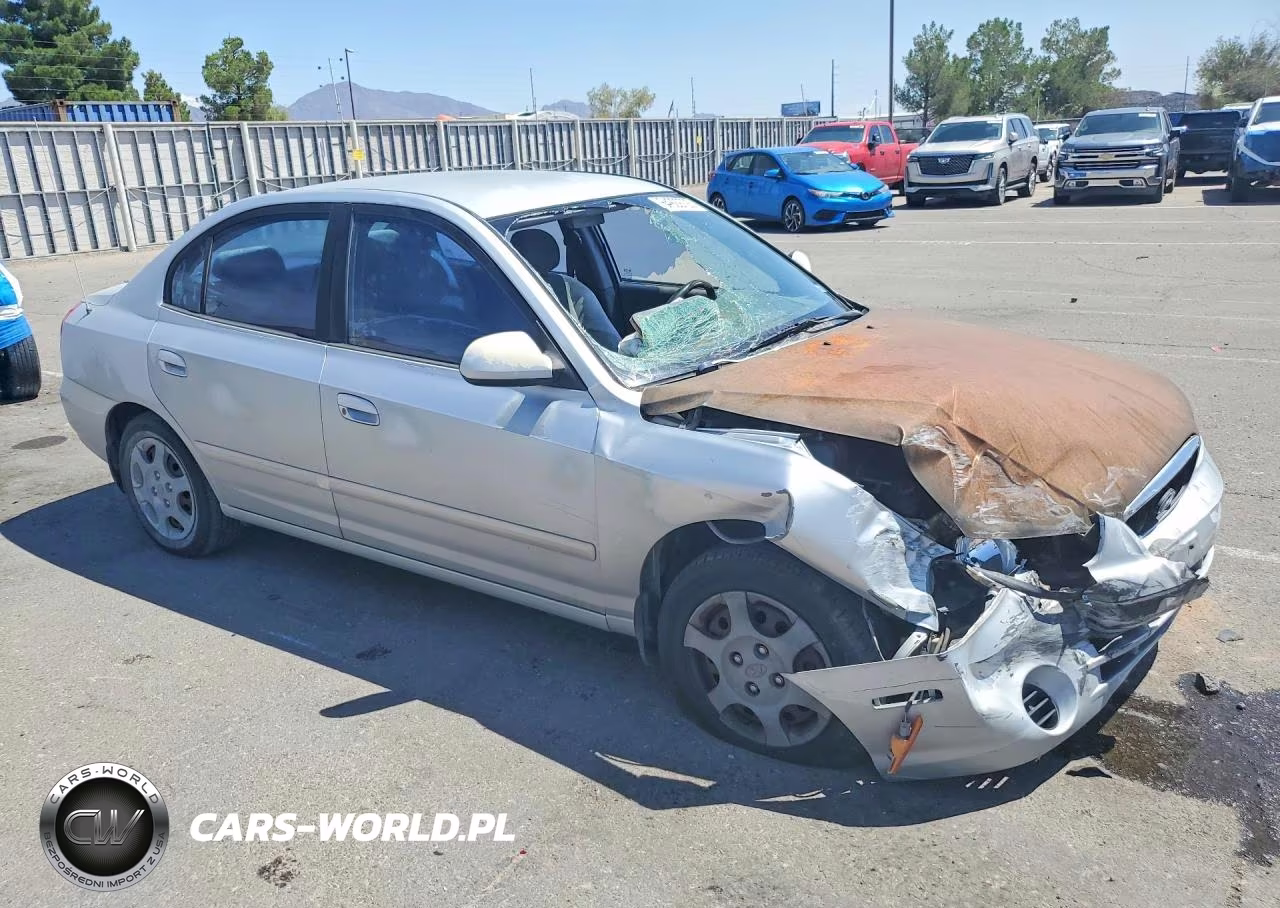 2003 Hyundai Elantra Gls VIN:KMHDN45D13U531562 - 4