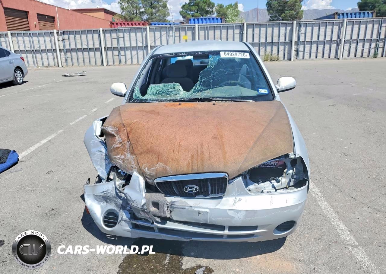 2003 Hyundai Elantra Gls VIN:KMHDN45D13U531562 - 5
