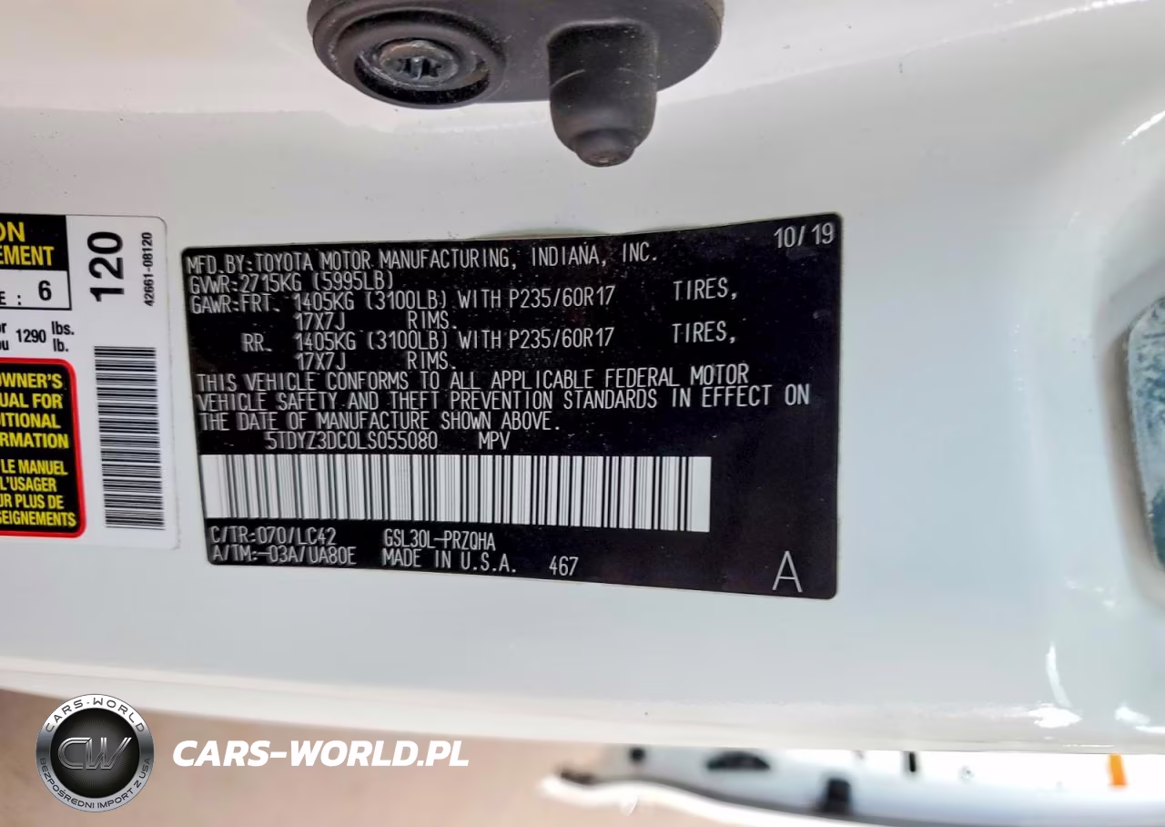 2020 Toyota Sienna Xle Premium 8-Passenger VIN:5TDYZ3DC0LS055080 - 13