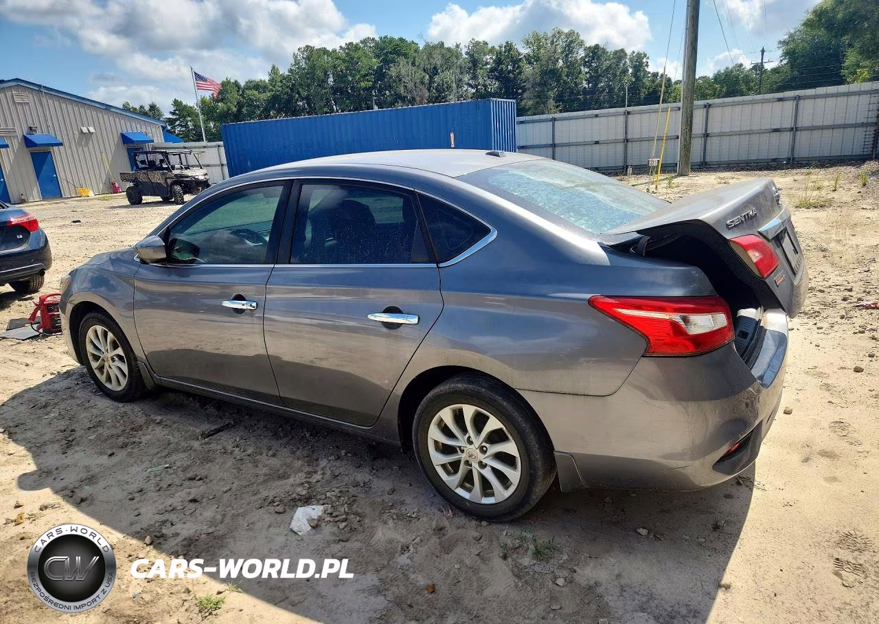 2018 Nissan Sentra Sv VIN:3N1AB7AP7JY264121 - 2